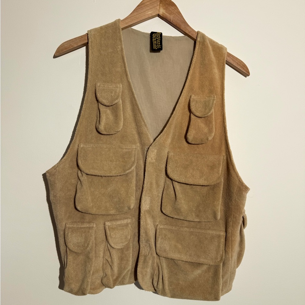 Hysteric glamour terry cloth utility vest